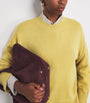 Yellow Organic Cashmere Norway Sweater