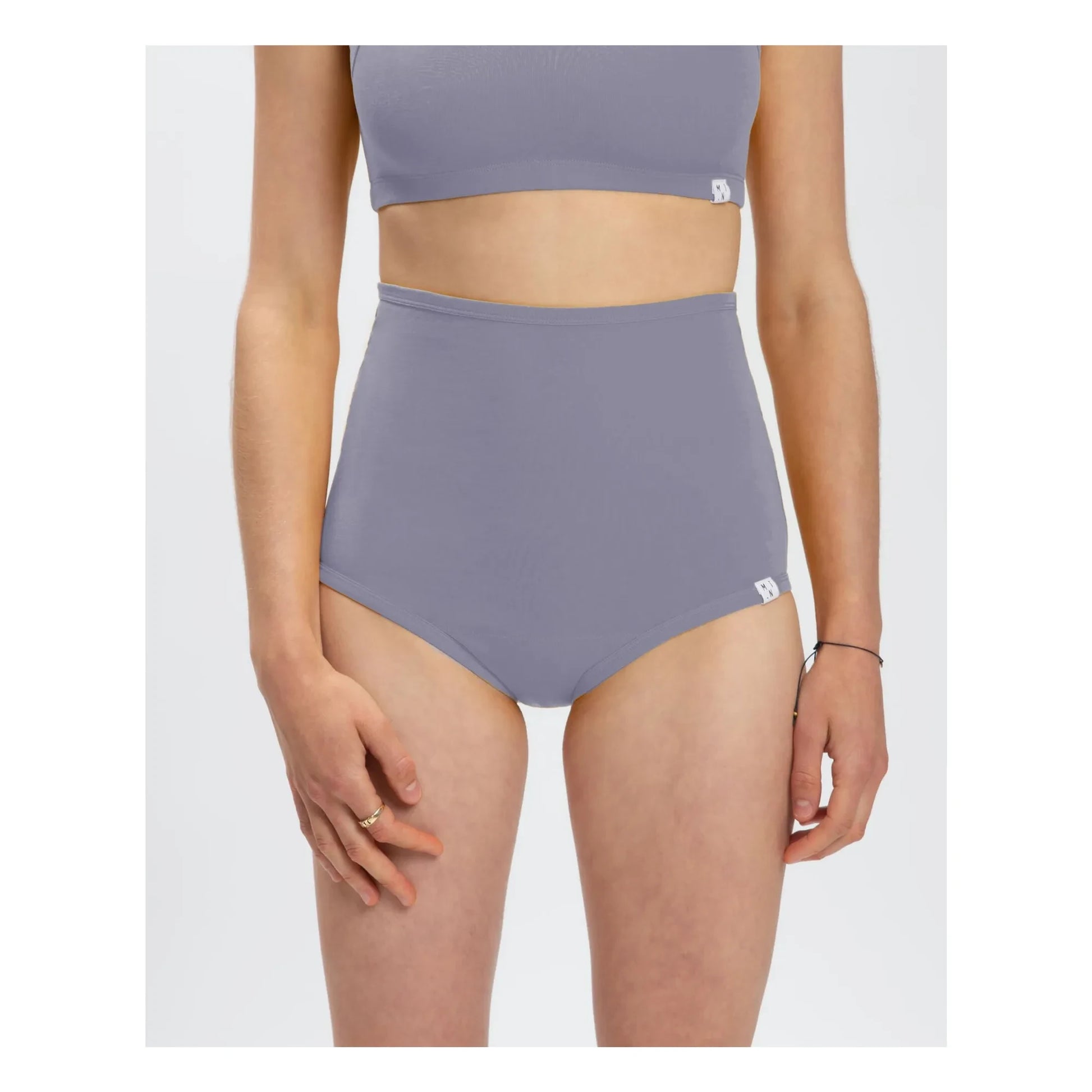 Matona - Organic cotton panties | Grey blue