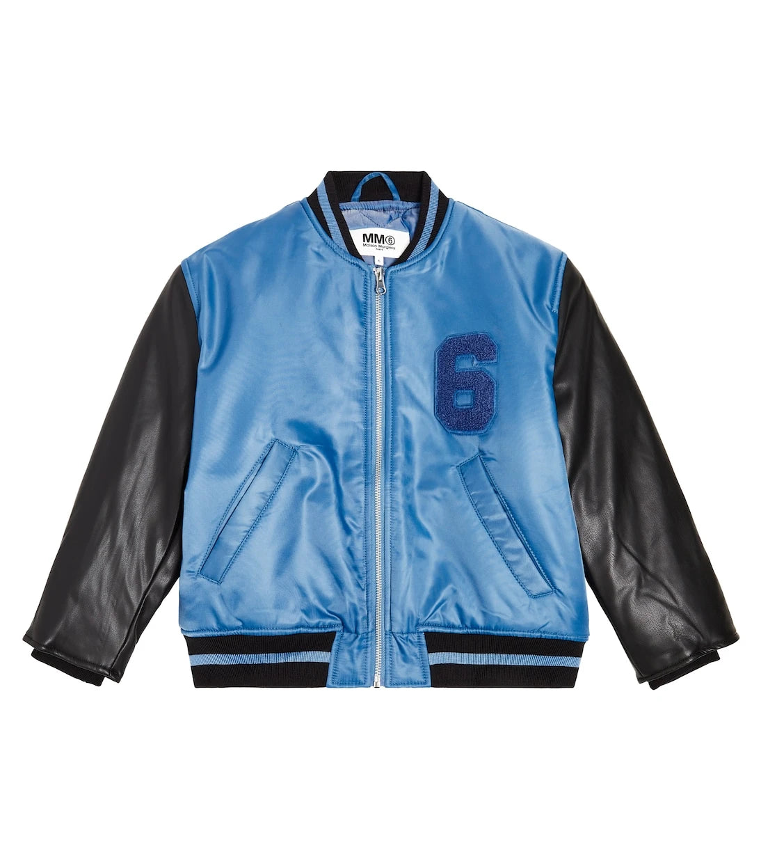 MM6 Maison Margiela Kids - Appliqué varsity jacket