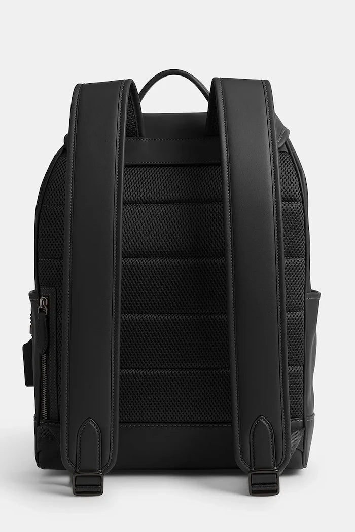 Кожена раница Coach League Flap Backpack
