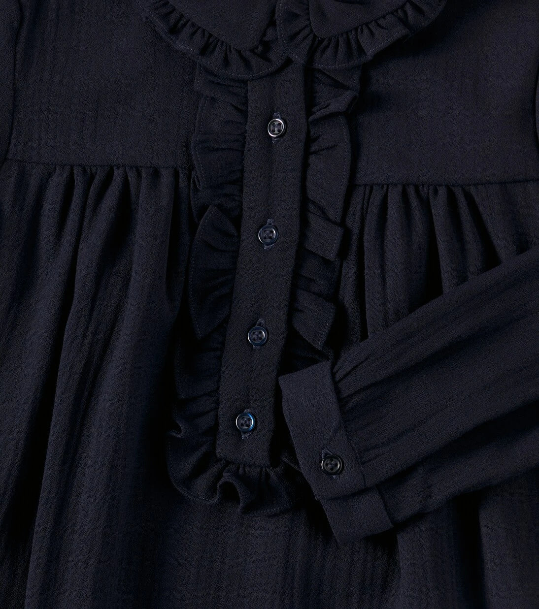 Bonpoint - Gea ruffled crêpe dress