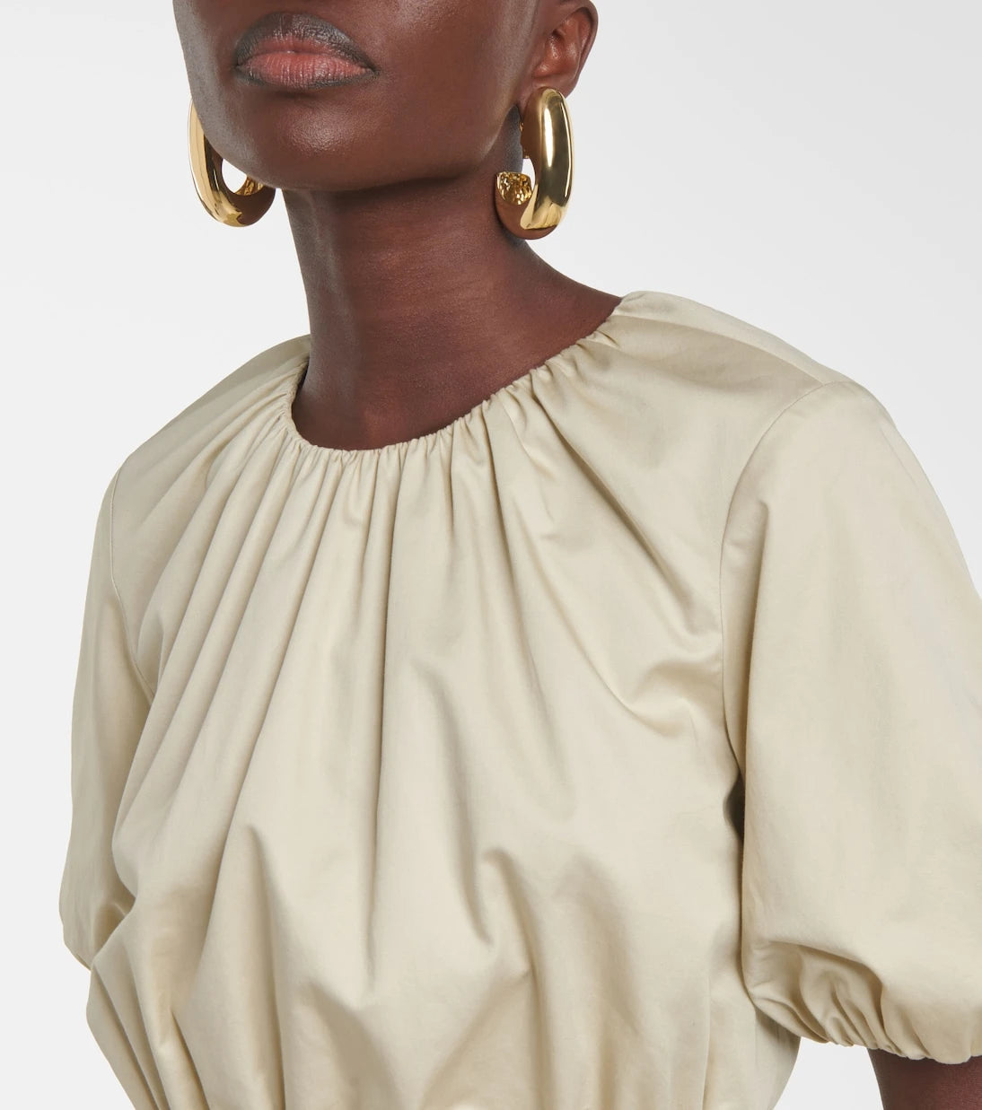 Joseph - Merlin peplum cotton blouse