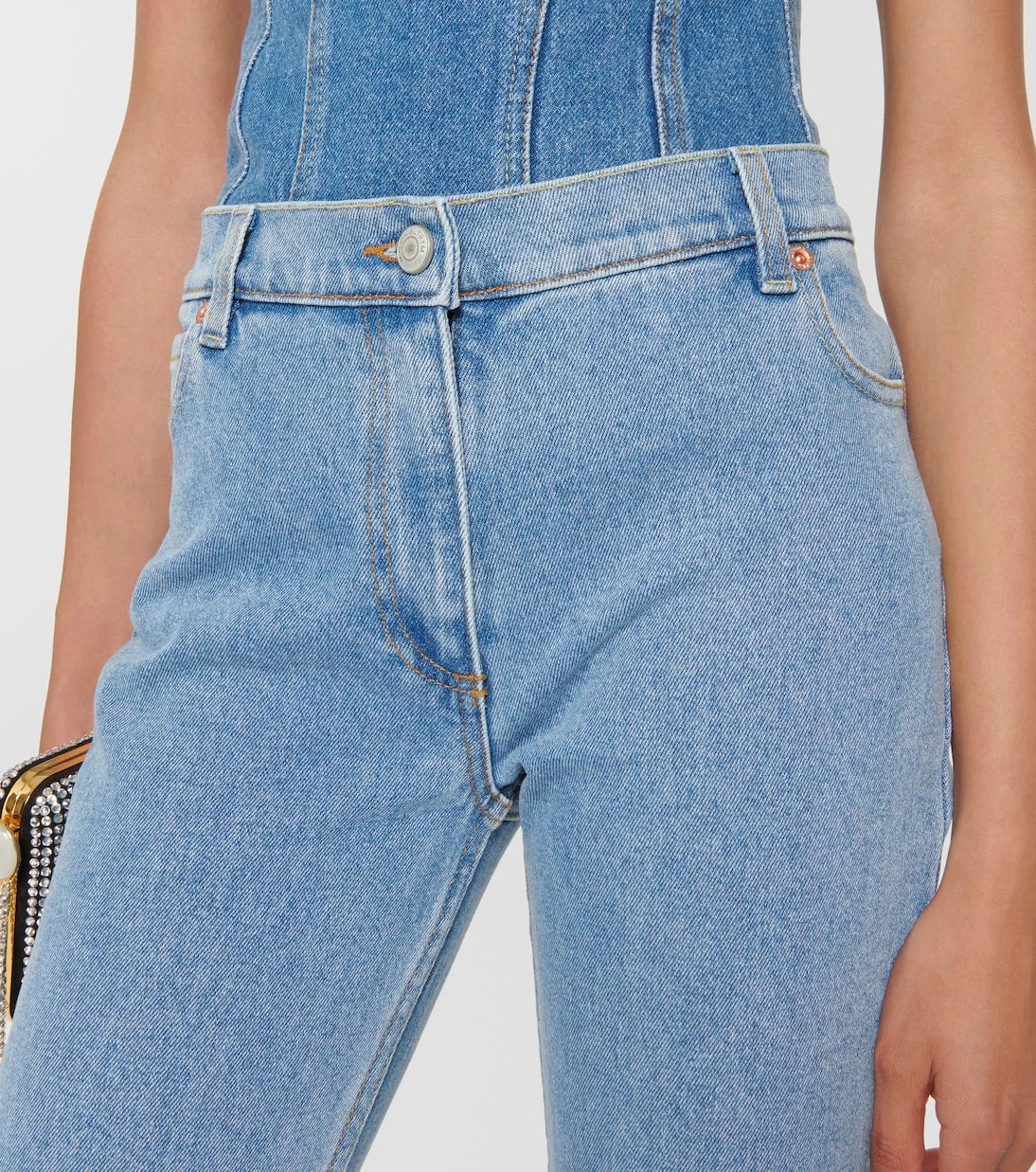 Magda Butrym - Slim-fit flared jeans