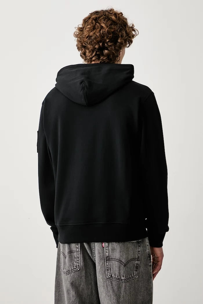 MOOSE KNUCKLES erkek pamuklu kapüşonlu sweatshirt