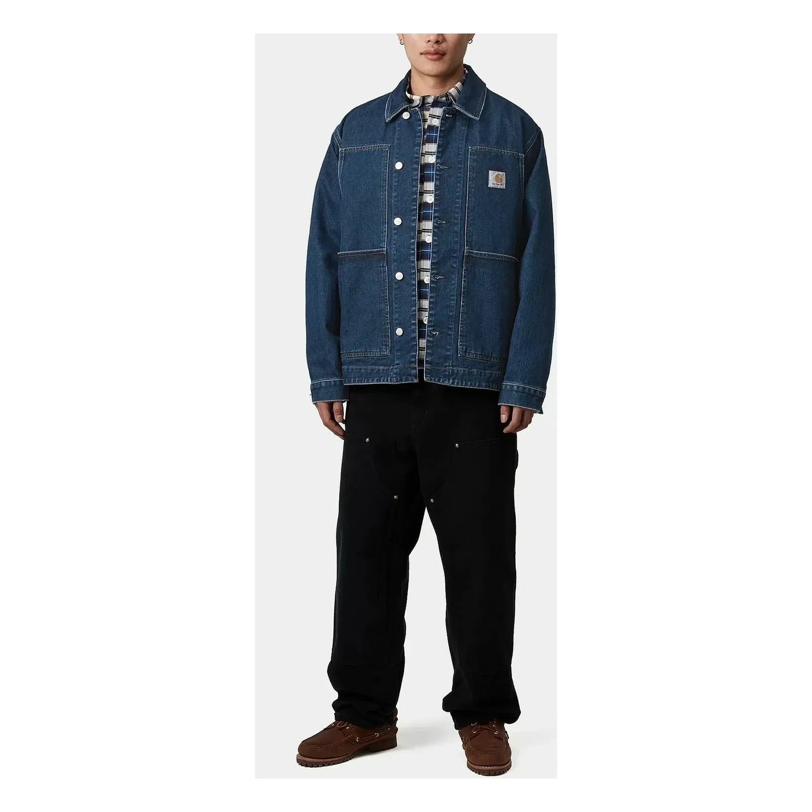 Carhartt WIP - OG Double Front Denim Organic Cotton Jacket | Blue