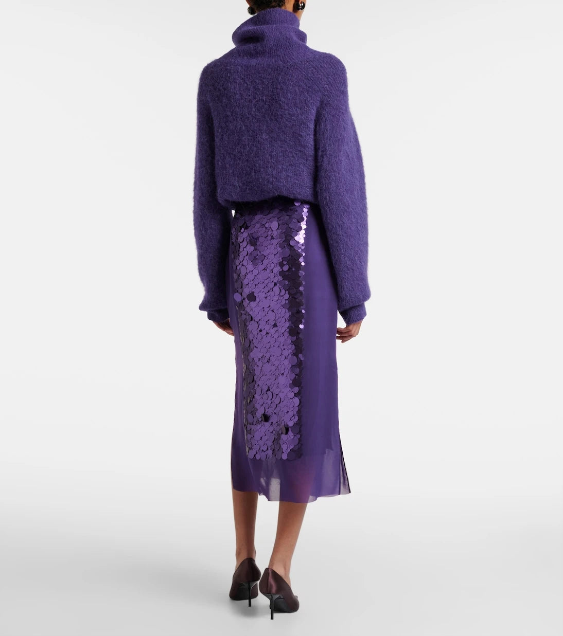 Joseph - Cambo sequined midi skirt