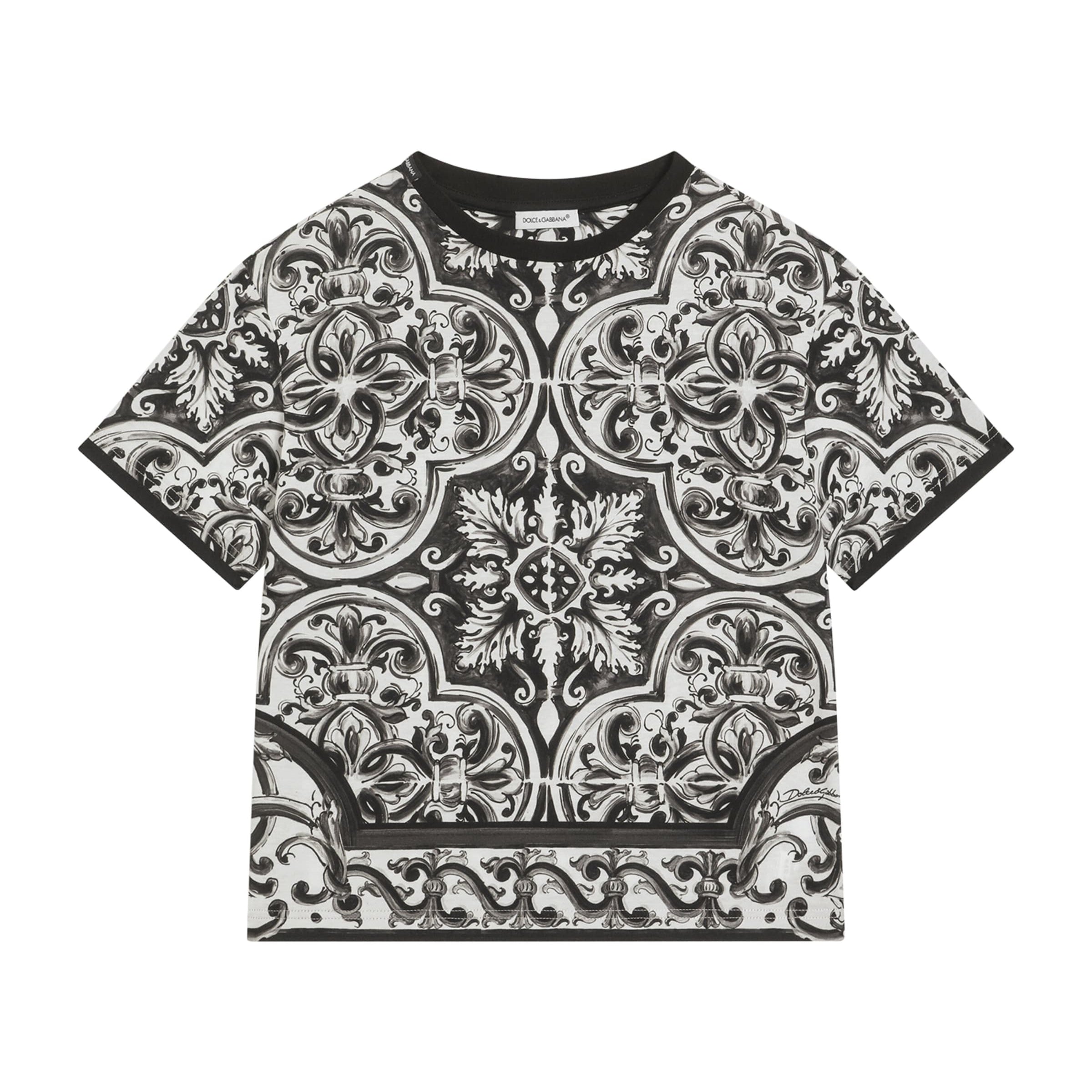 Dolce & Gabbana Kids Cotton Jersey T-Shirt (8-12 Years)