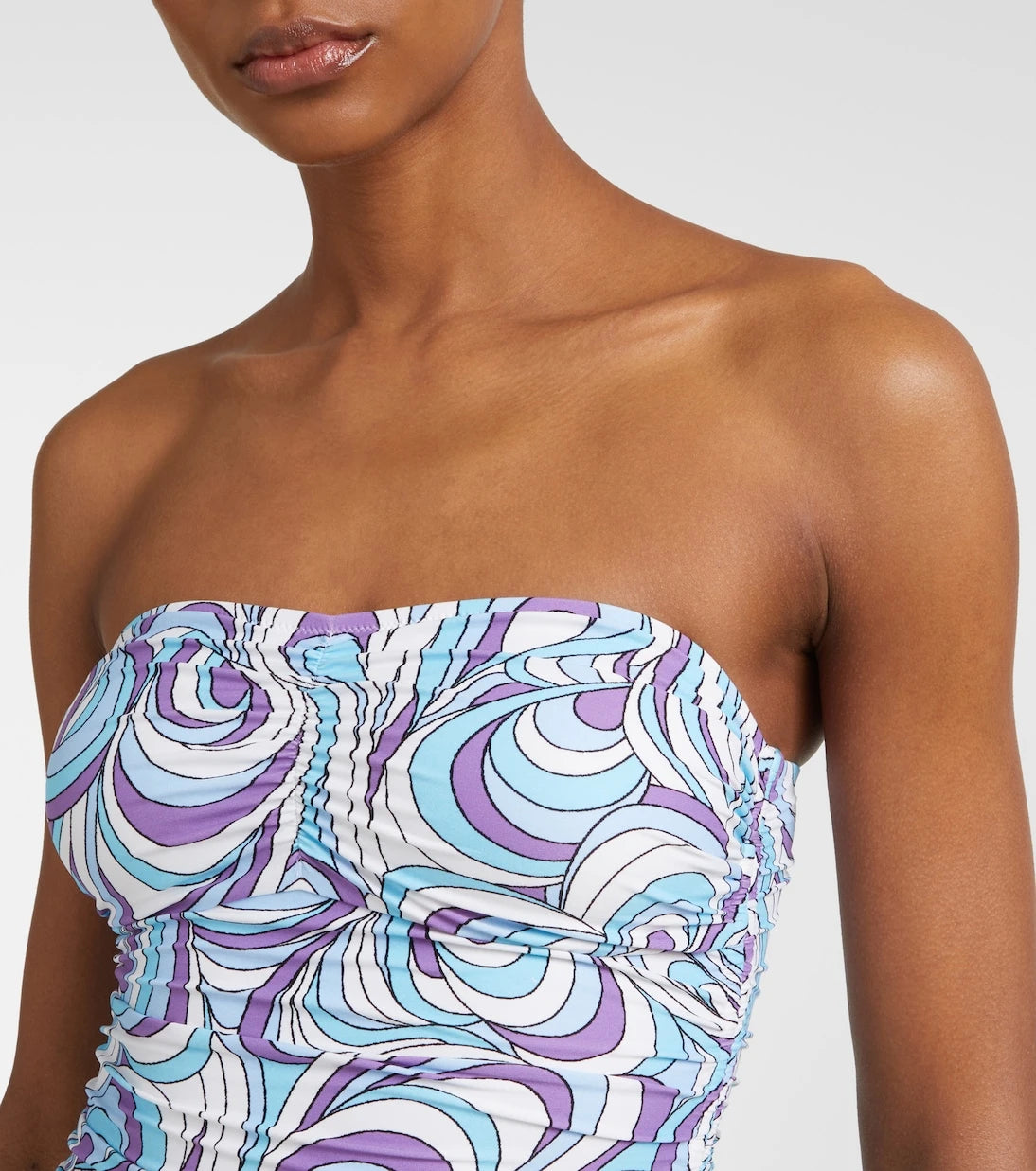 Melissa Odabash - Sydney strapless shoulder swimsuit