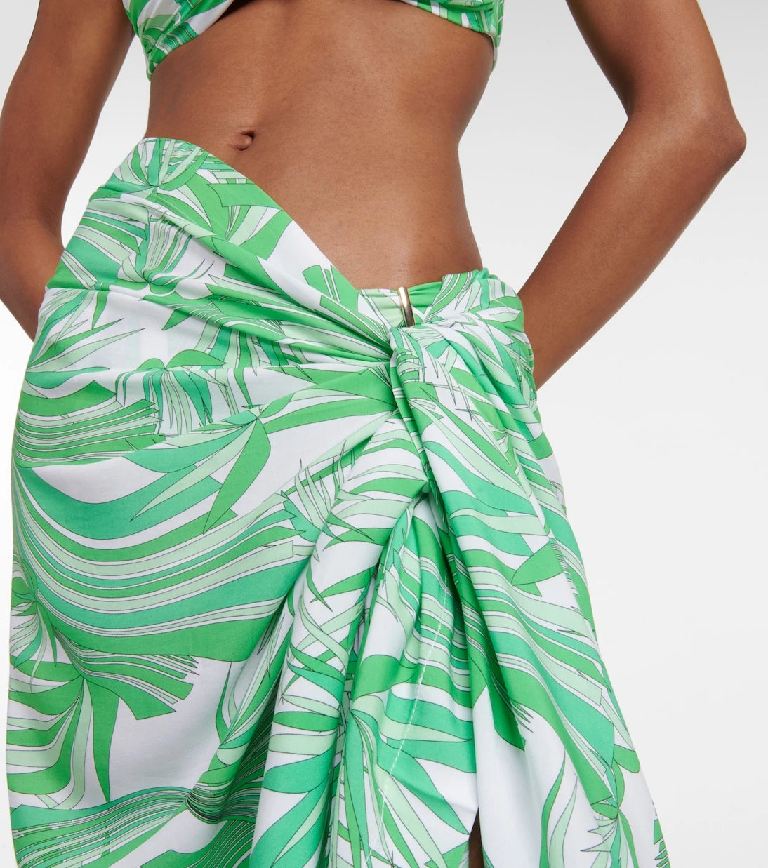 Melissa Odabash - Pareo printed beach cover-up