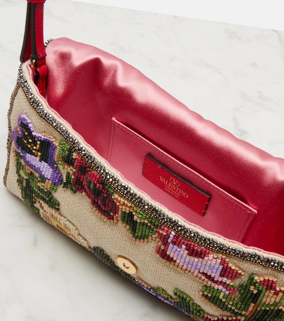 Valentino Garavani - DeVain Small beaded shoulder bag