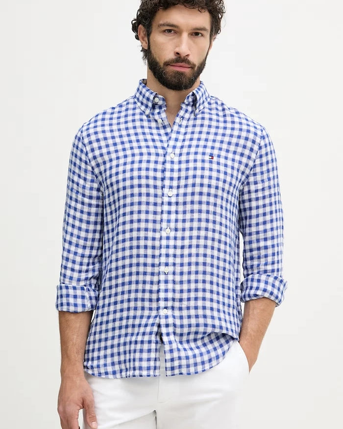 Tommy Hilfiger erkek keten gömlek
