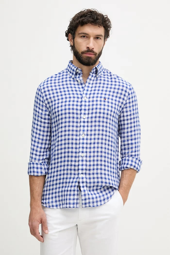 Tommy Hilfiger erkek keten gömlek
