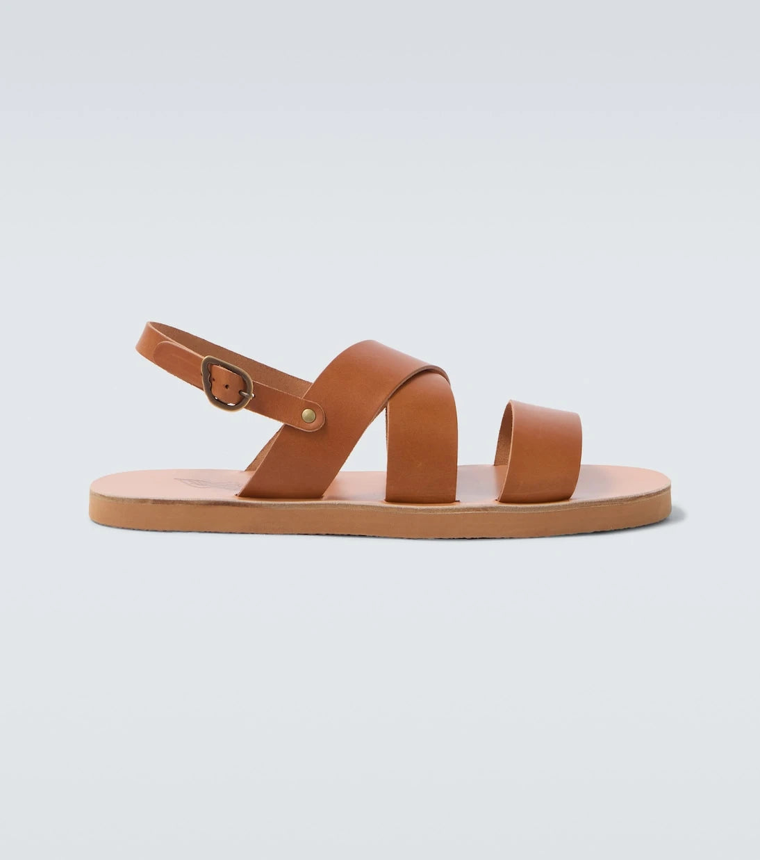 Ancient Greek Sandals - Miltos leather slingback sandals