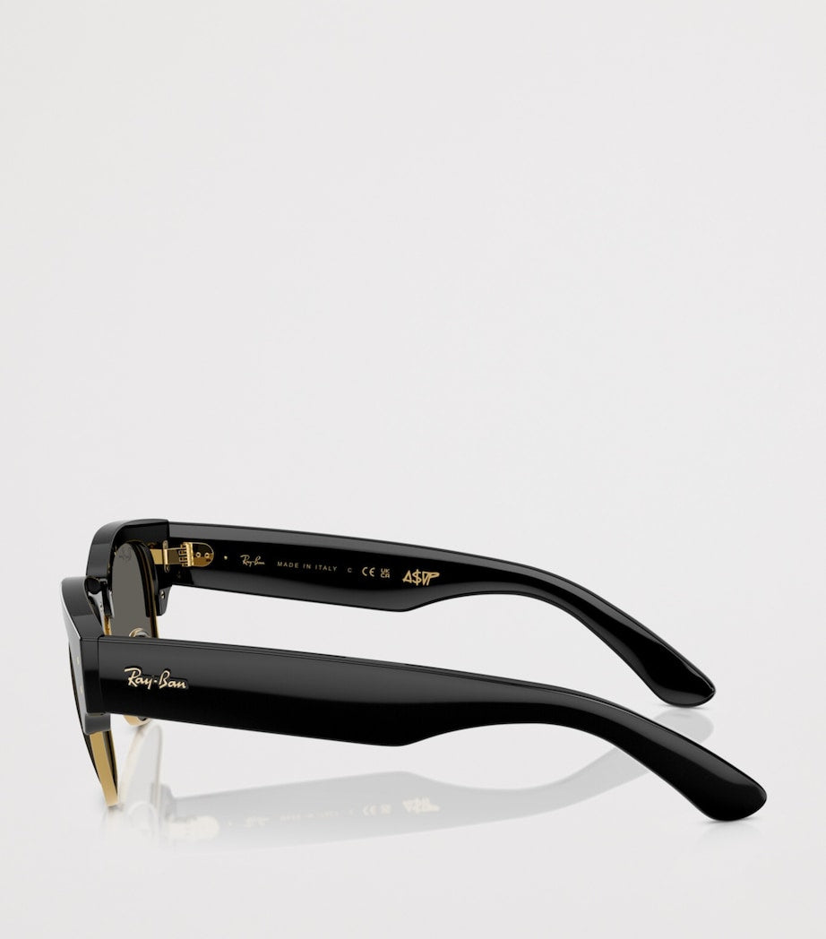 Ray-Ban Black x A$AP Rocky RB0316S Mega Clubmaster Sunglasses