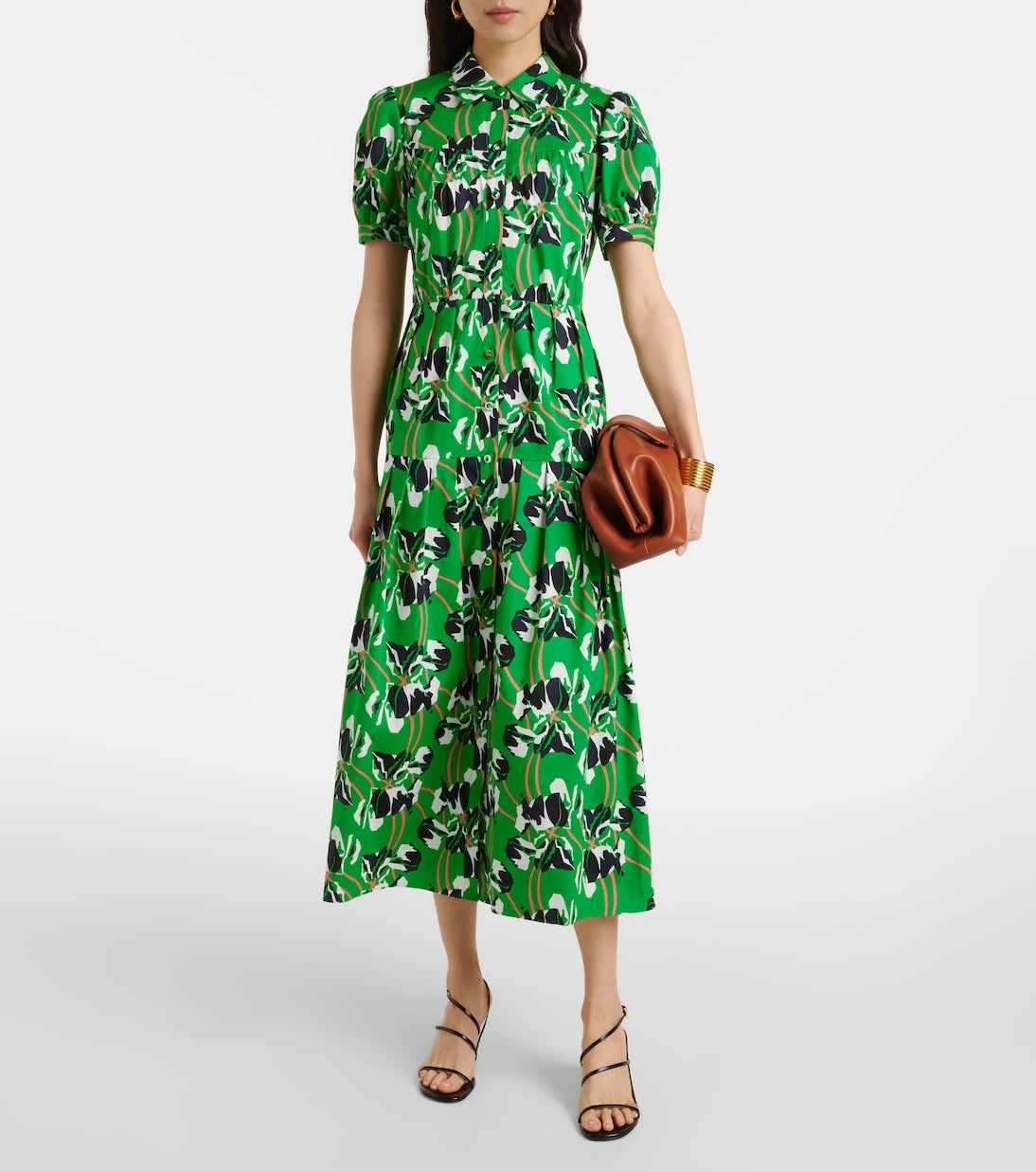 Diane von Furstenberg - Jonah printed cotton maxi dress