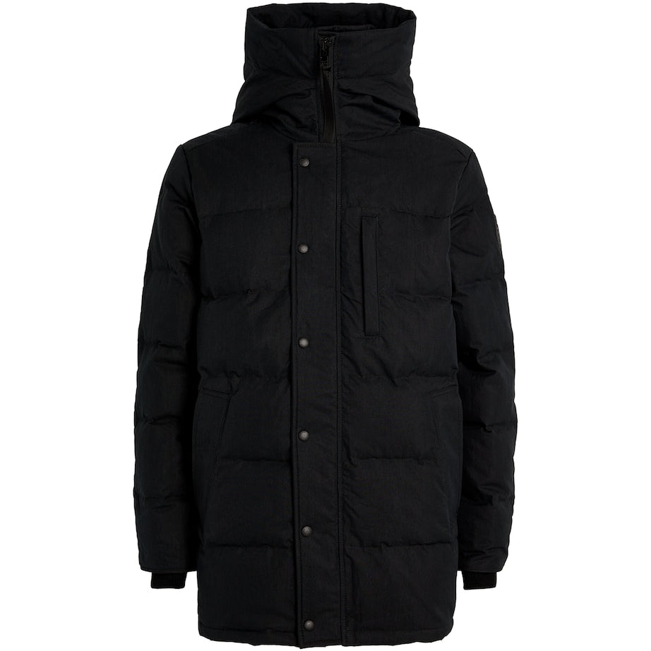 Black Padded Carson Parka Jacket
