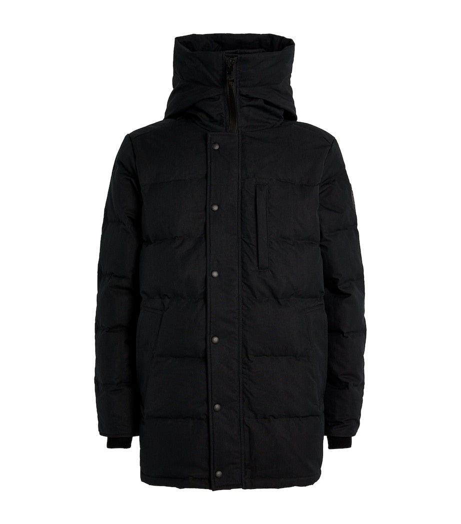 Black Padded Carson Parka Jacket