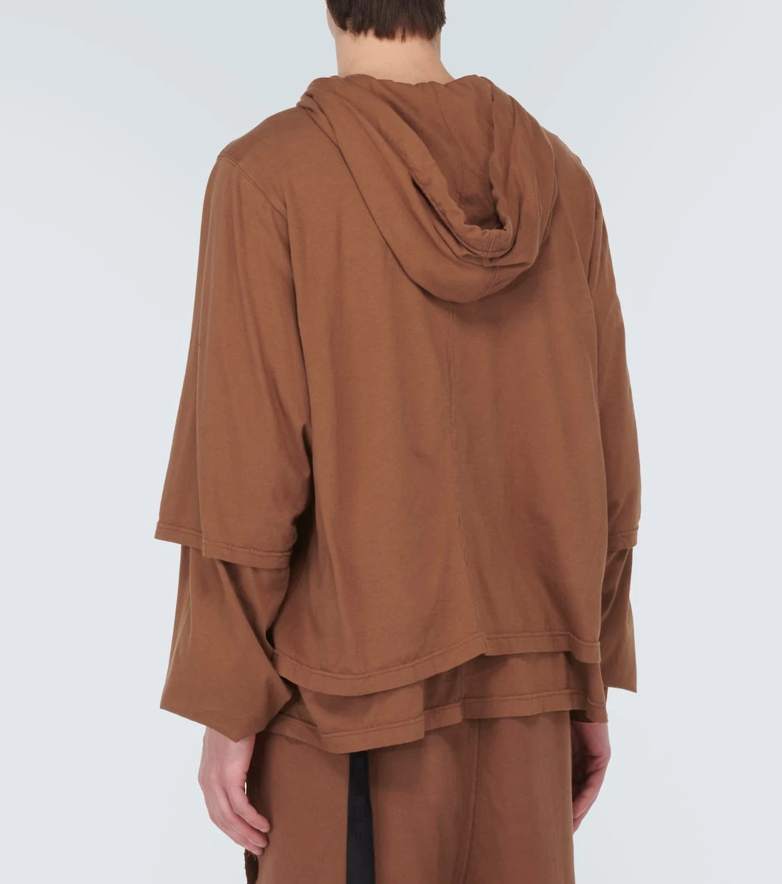 Rick Owens - Cotton jersey hoodie