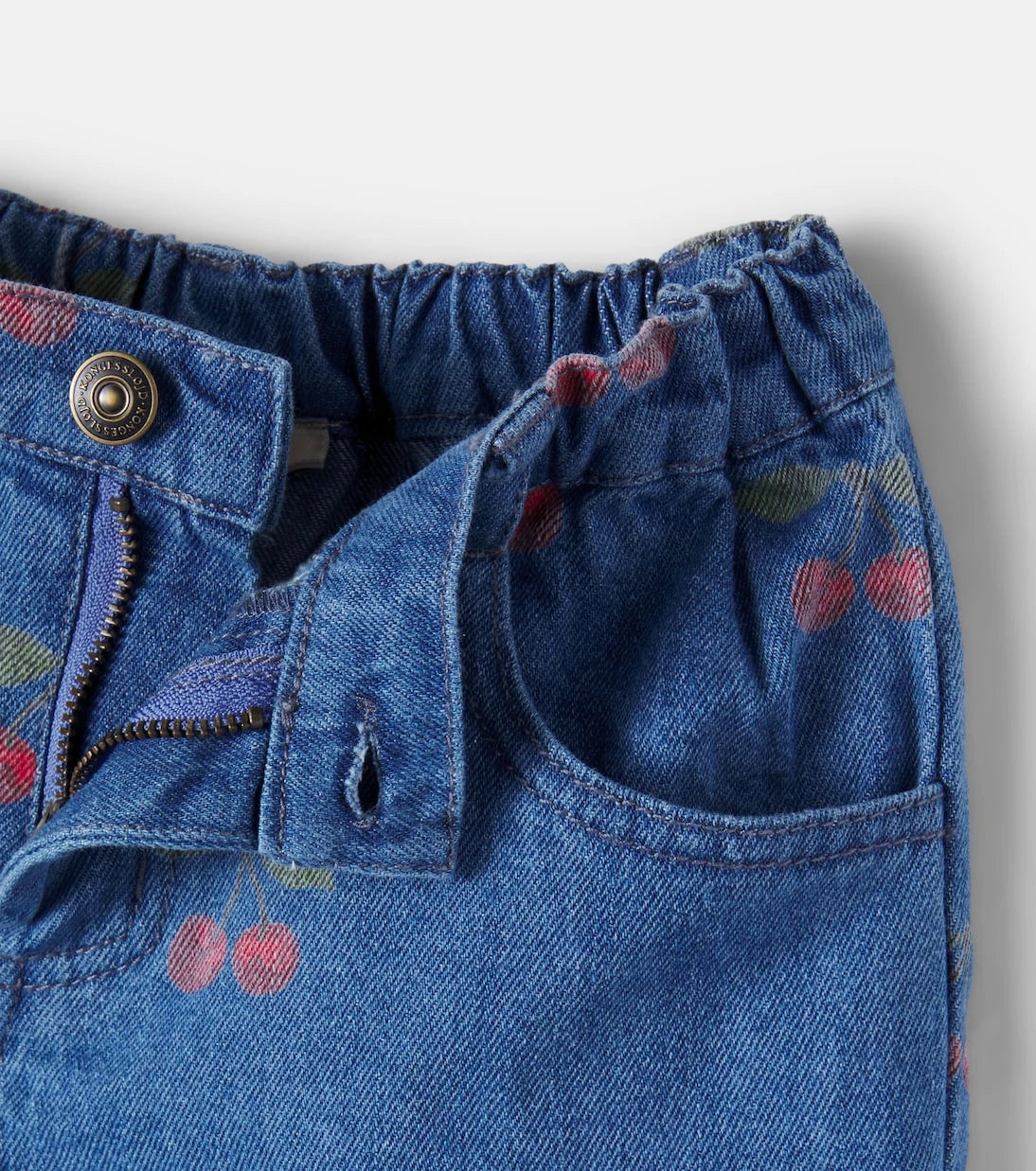Konges Sløjd - Magot printed denim shorts