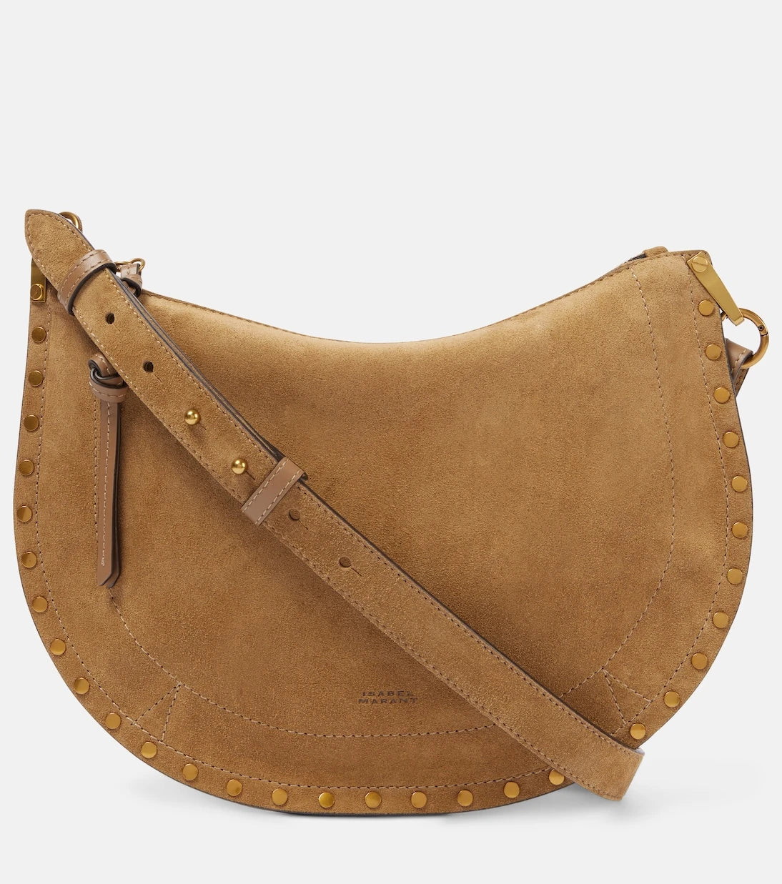 Isabel Marant - Oskan Soft Zipped suede shoulder bag