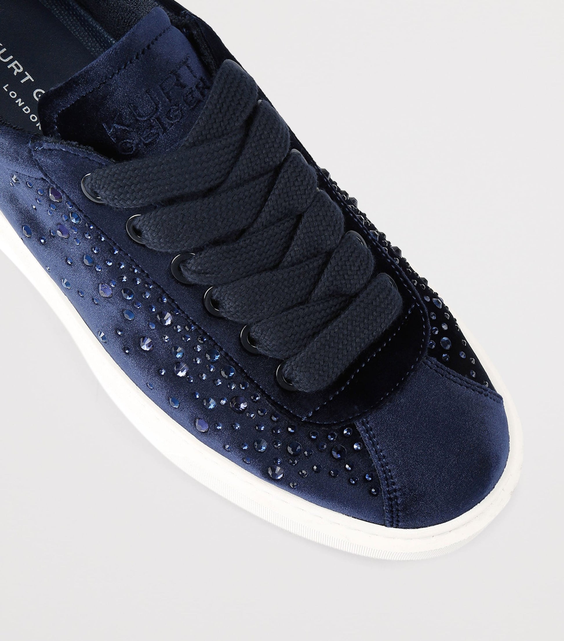Embellished Albion Retro Sneakers NAVY