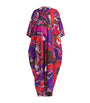 Multi Cotton Kaftan Maxi Dress