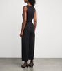 L'Agence Black Belted Branca Jumpsuit