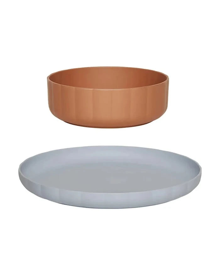 OYOY Pullo Çocuk Tabağı ve Kasesi 14 / 20 cm
