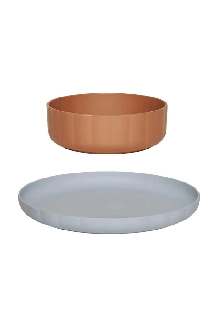 OYOY Pullo Çocuk Tabağı ve Kasesi 14 / 20 cm