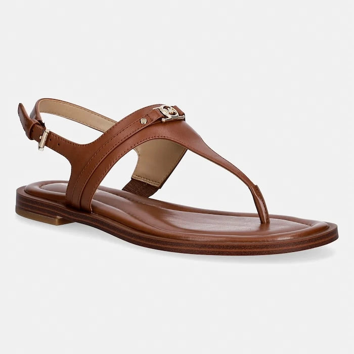 MICHAEL Michael Kors сандали дамски кожени Mandy Thong Sandal