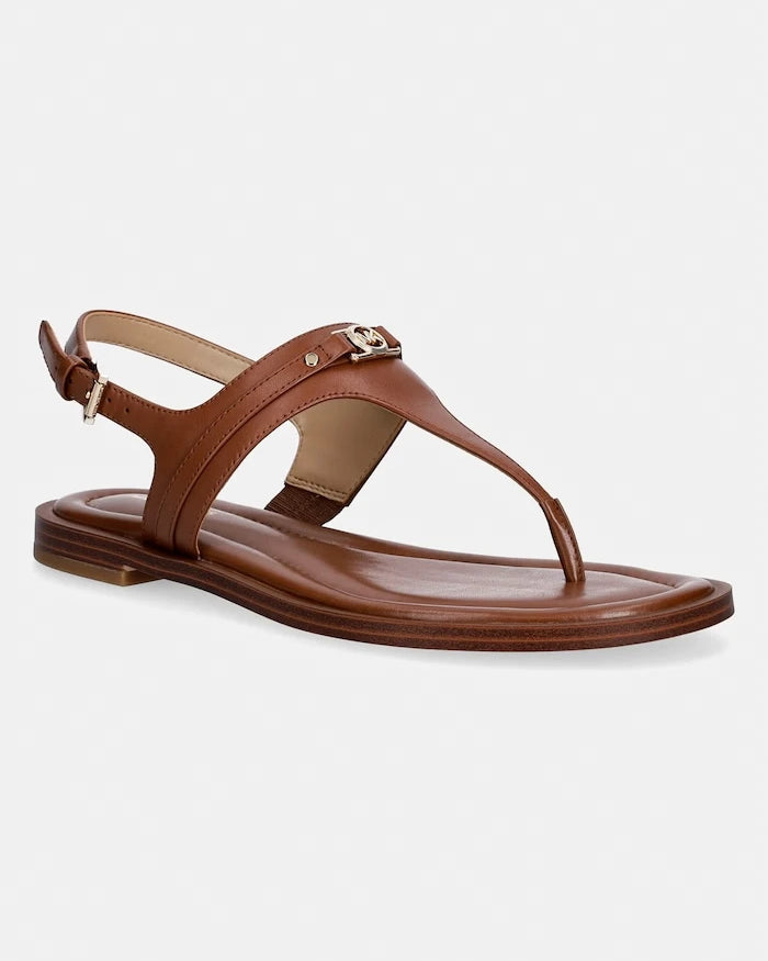 MICHAEL Michael Kors Kadın Deri Mandy Thong Sandal