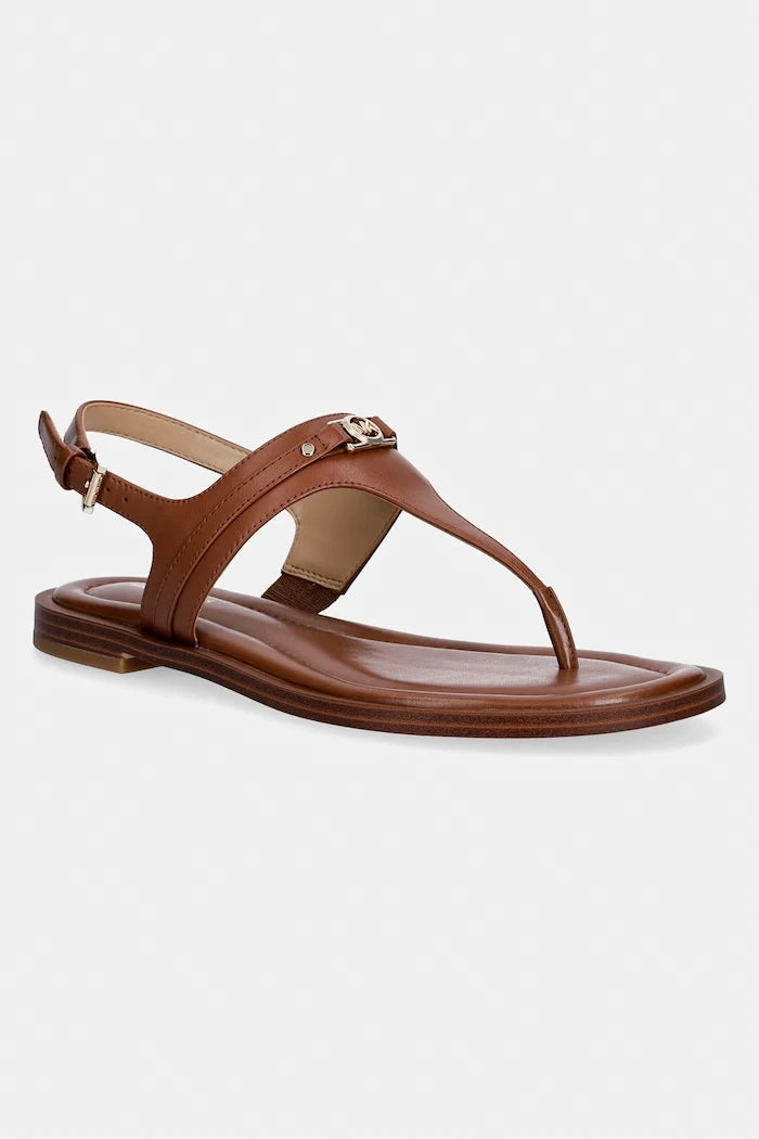 MICHAEL Michael Kors сандали дамски кожени Mandy Thong Sandal