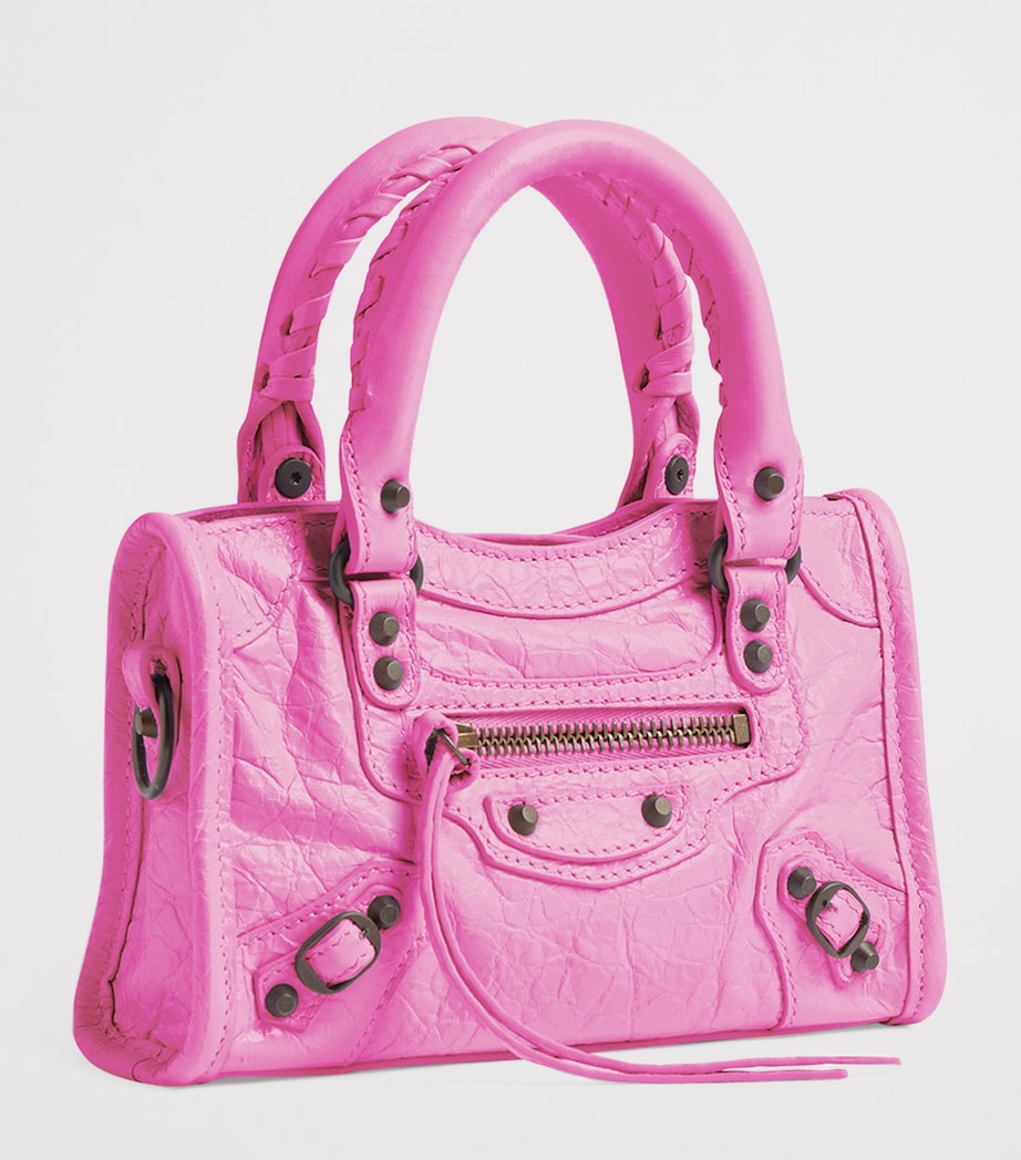 Balenciaga Pink Nano Le City Top-Handle Bag