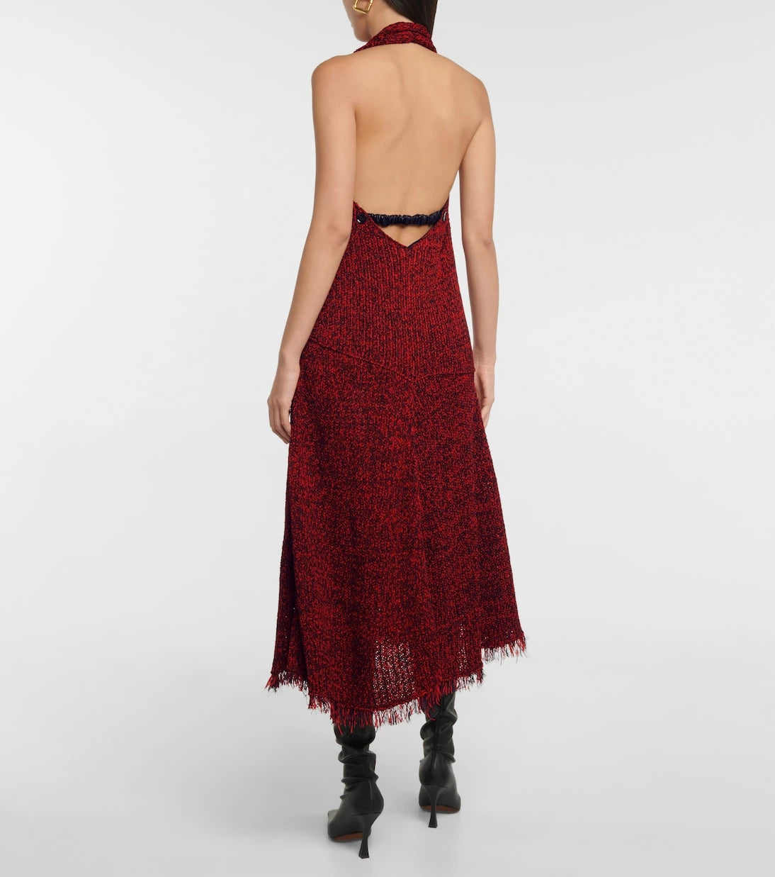 Proenza Schouler - Crocheted halterneck midi dress