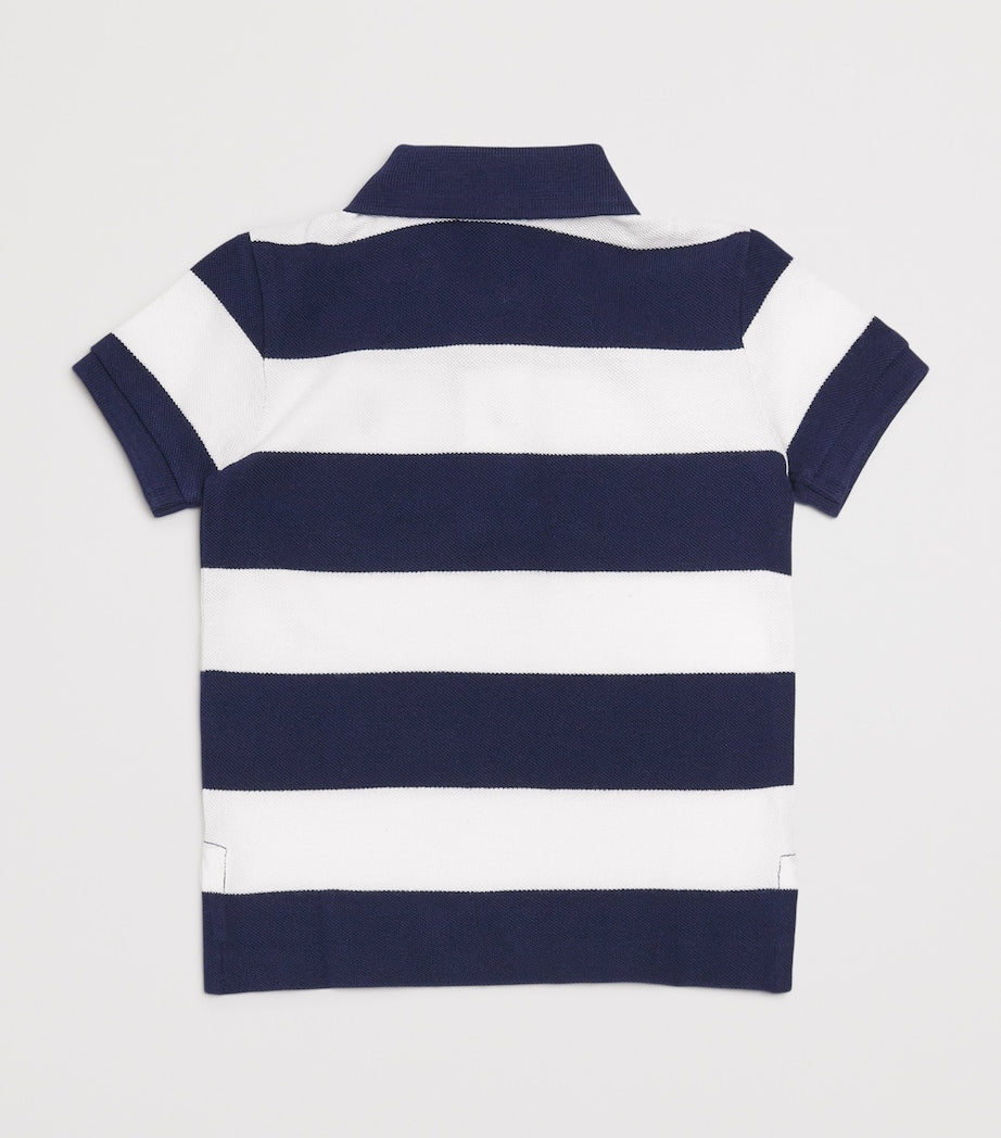 Ralph Lauren Kids Cotton Stripe Polo Shirt (3-24 Months)