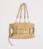 Balmain Small Suede Anthem Shoulder Bag