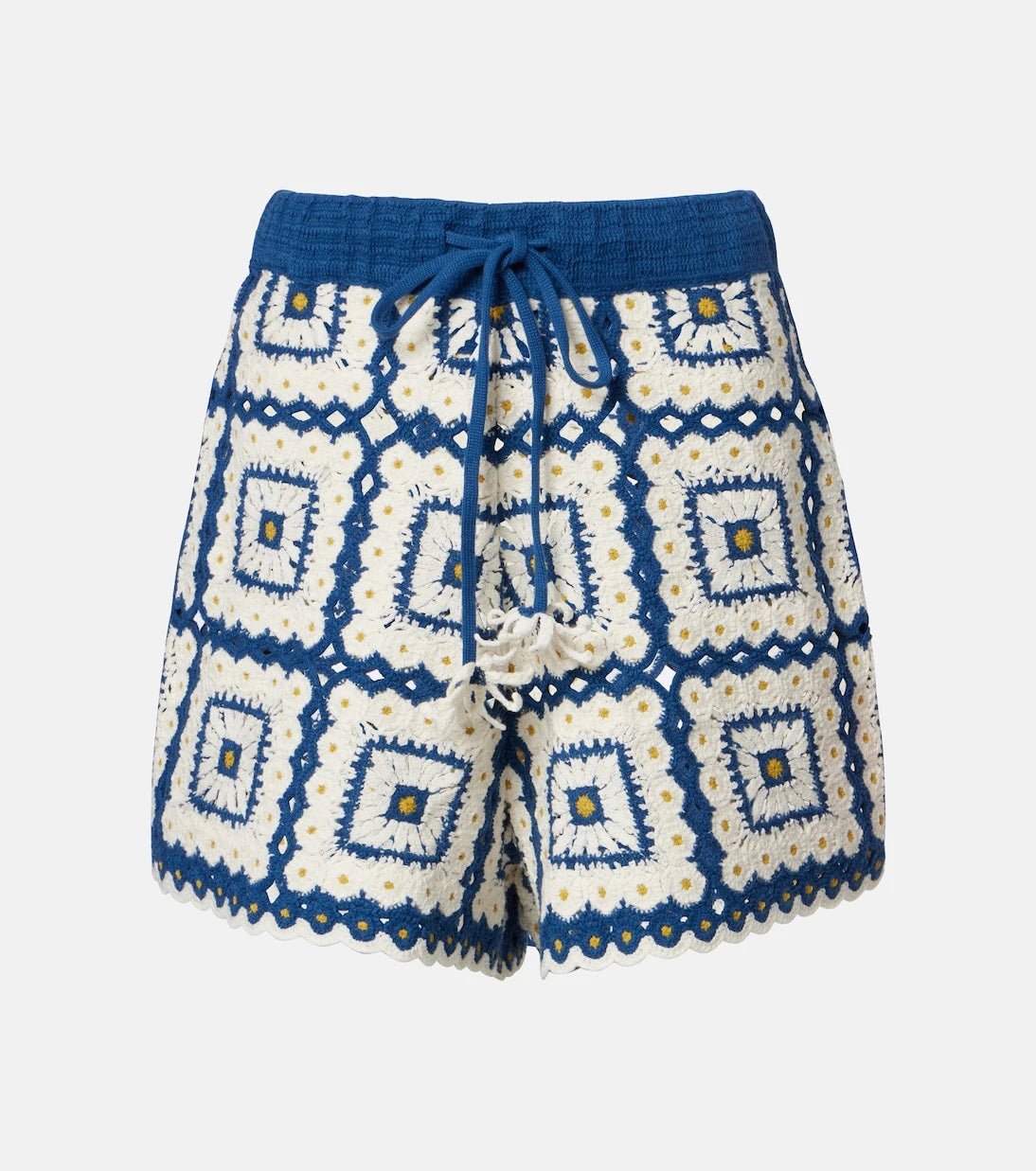 Alémais - Dolly crochet cotton shorts