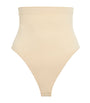 Skims Beige Seamless Sculpt High-Waist Thong