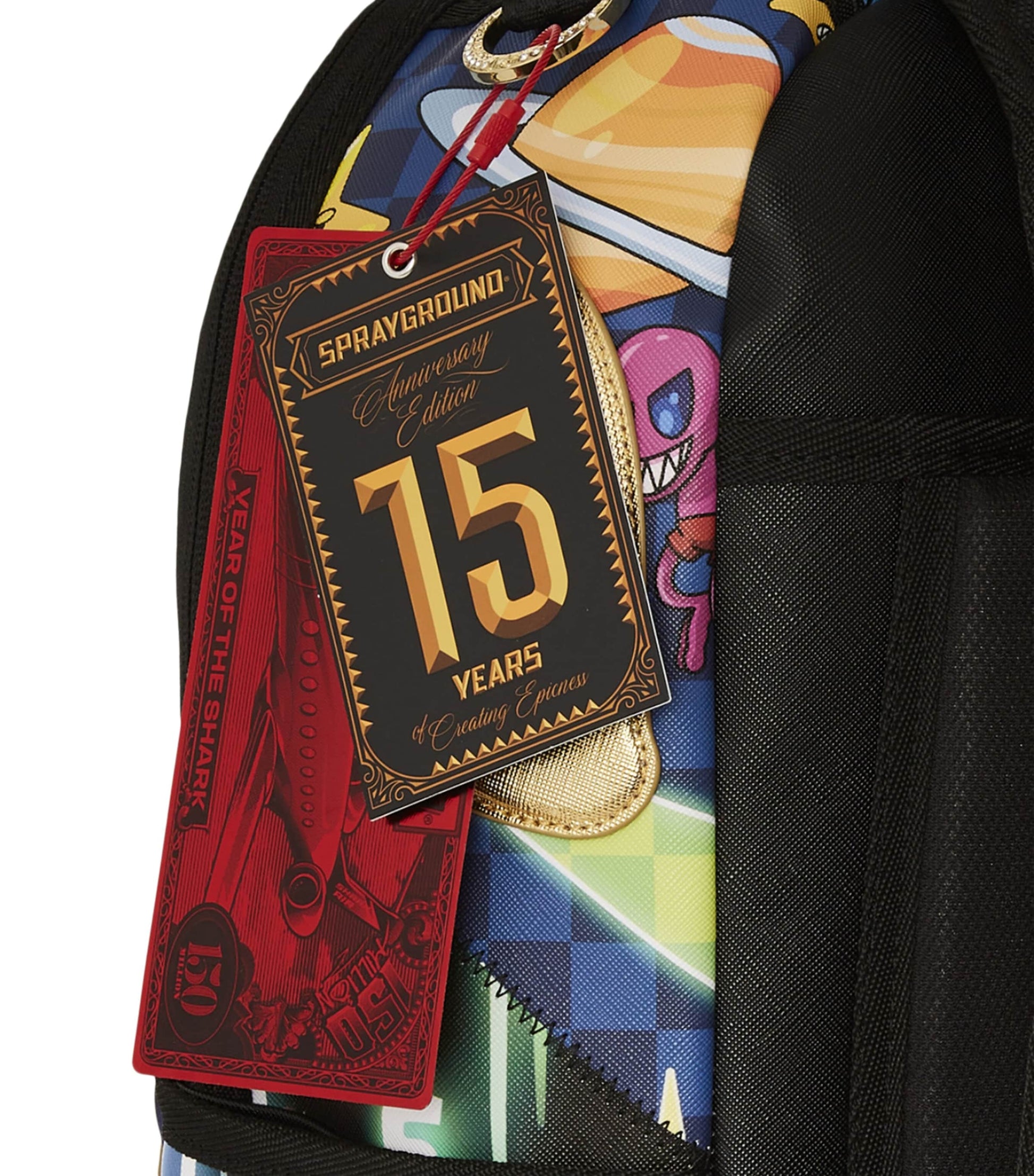 Sprayground 15-Year Anniversary Golden Backpack