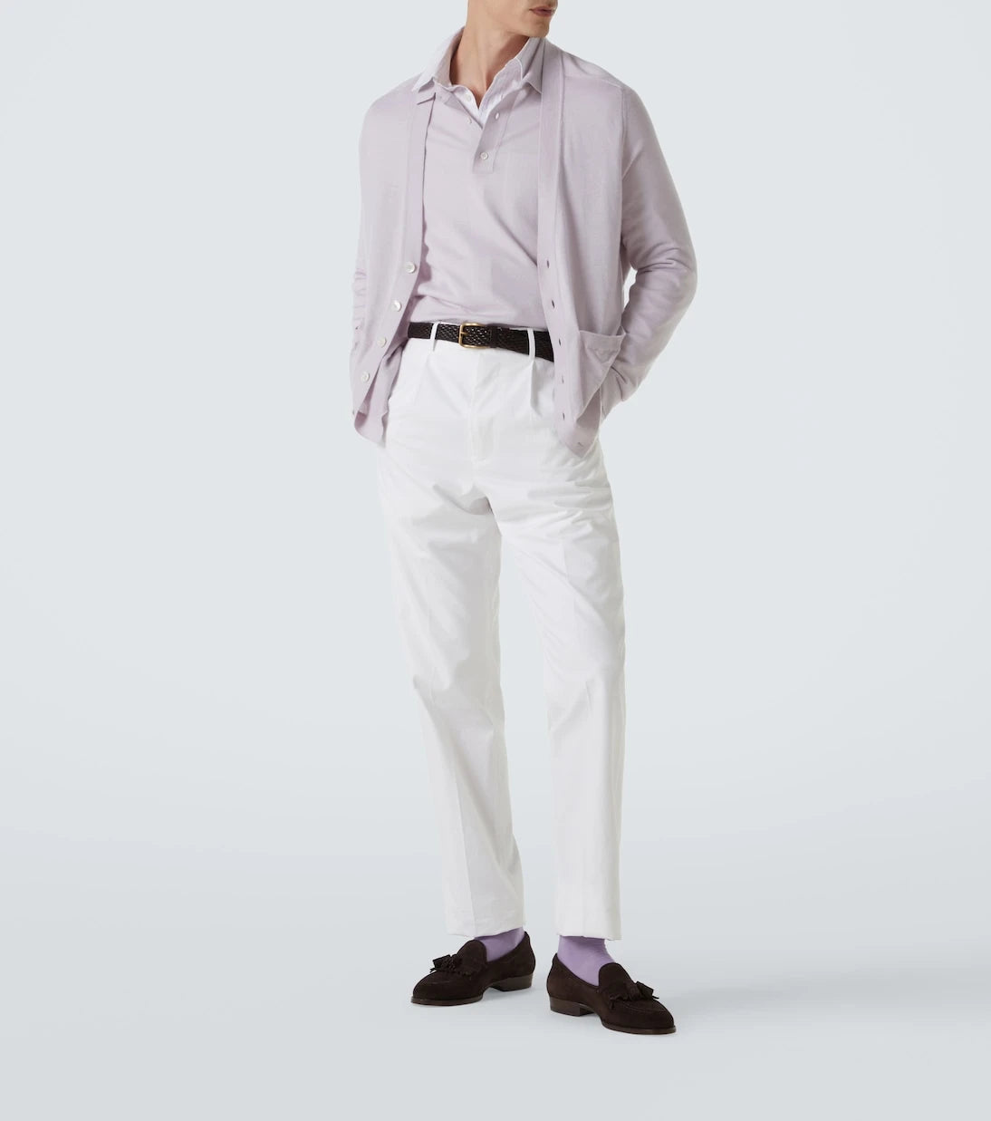 Dunhill - Cashmere polo sweater