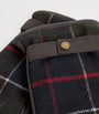 Leather-Wool Newbrough Tartan Gloves