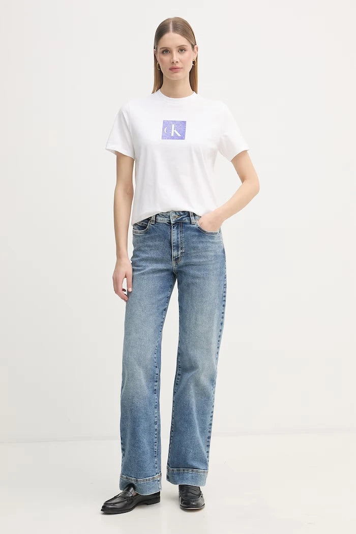 Calvin Klein Jeans тениска дамска памучна