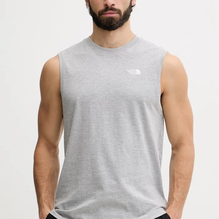 The North Face топ мъжки с памук Essential Simple Dome
