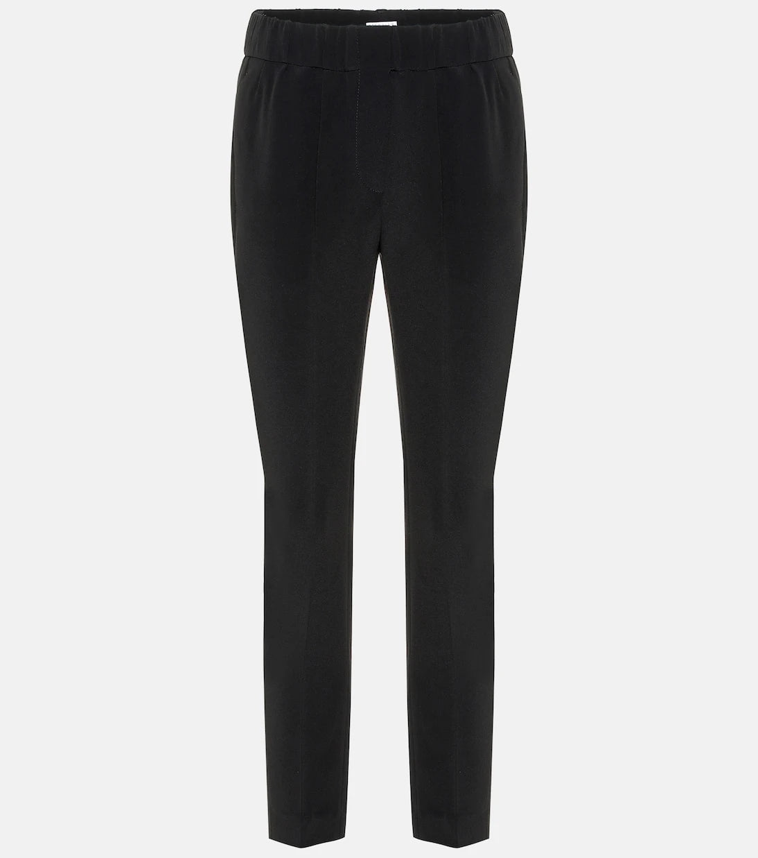 Brunello Cucinelli - Silk-blend cropped pants