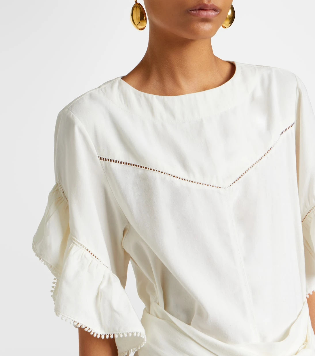 Marant Etoile - Melicia ruffled minidress