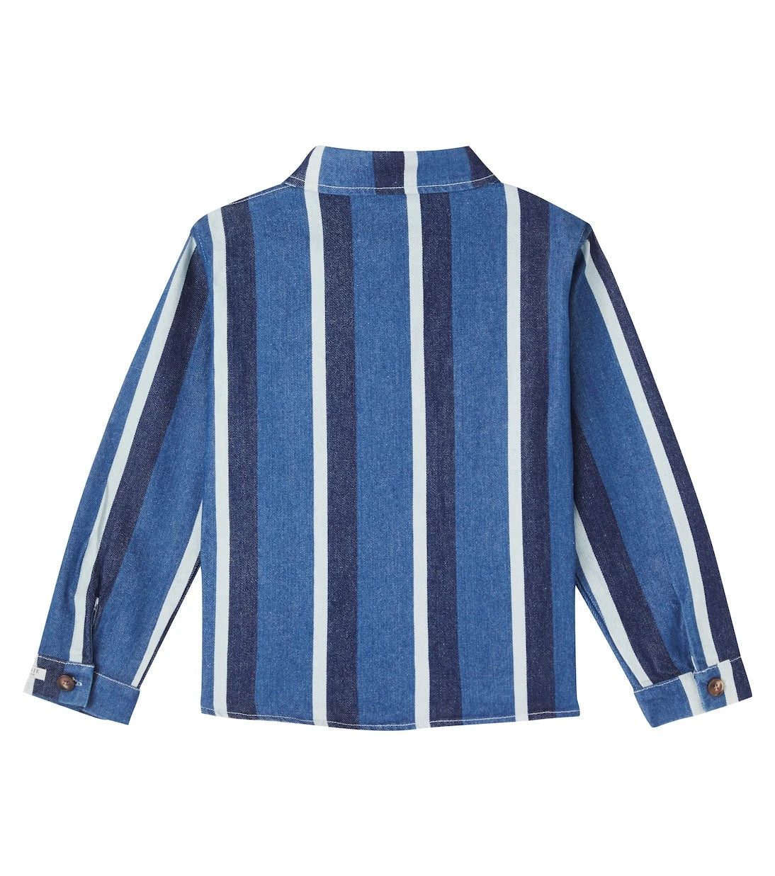 Donsje - Ditmer striped denim overshirt