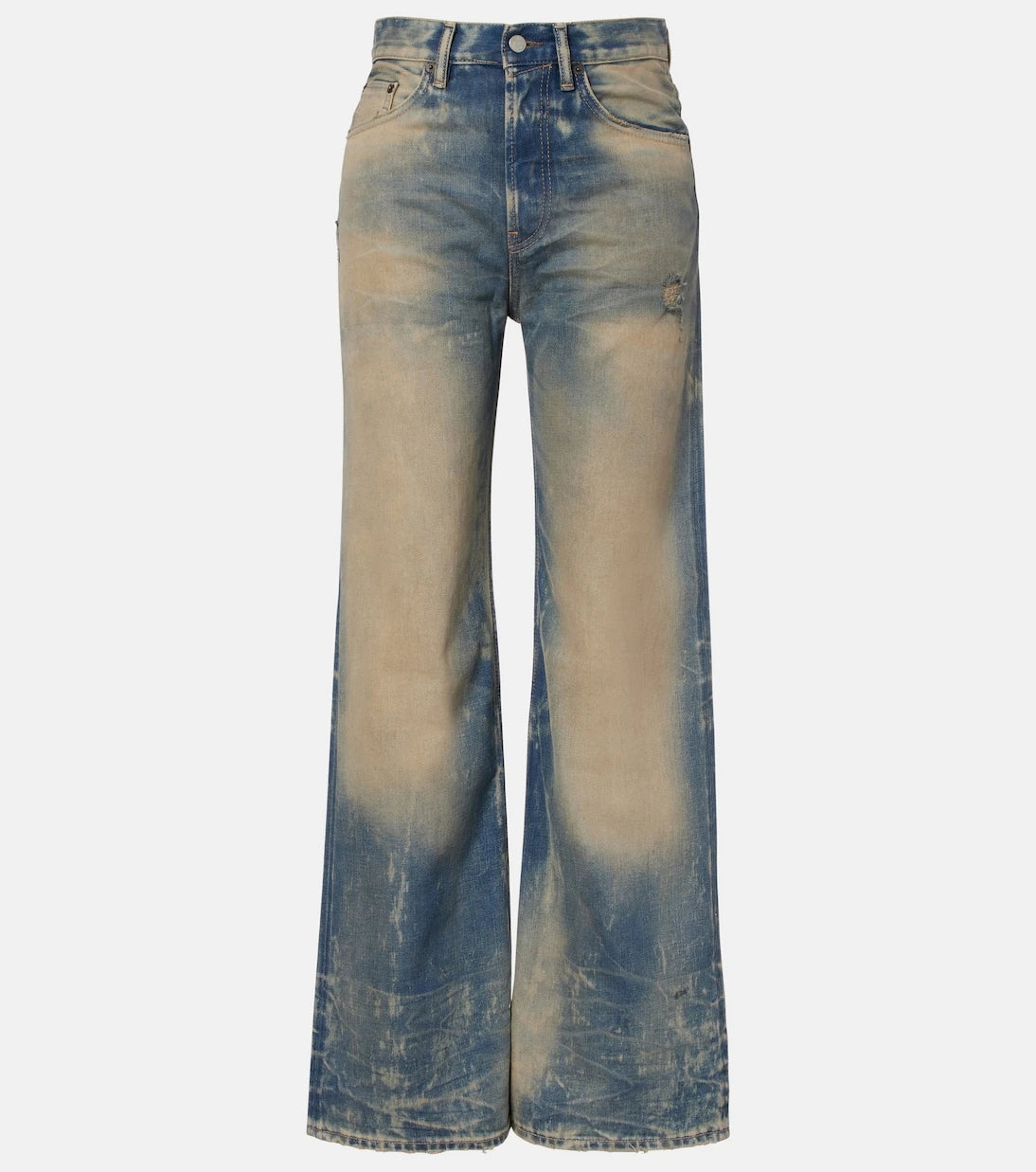 Acne Studios - 2021 high-rise wide-leg jeans
