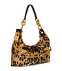 Brown Medium Leopard Sync Shoulder Bag