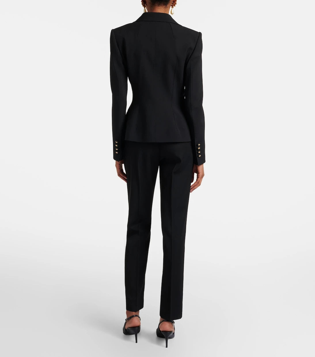 Dolce&Gabbana - Virgin wool tapered pants