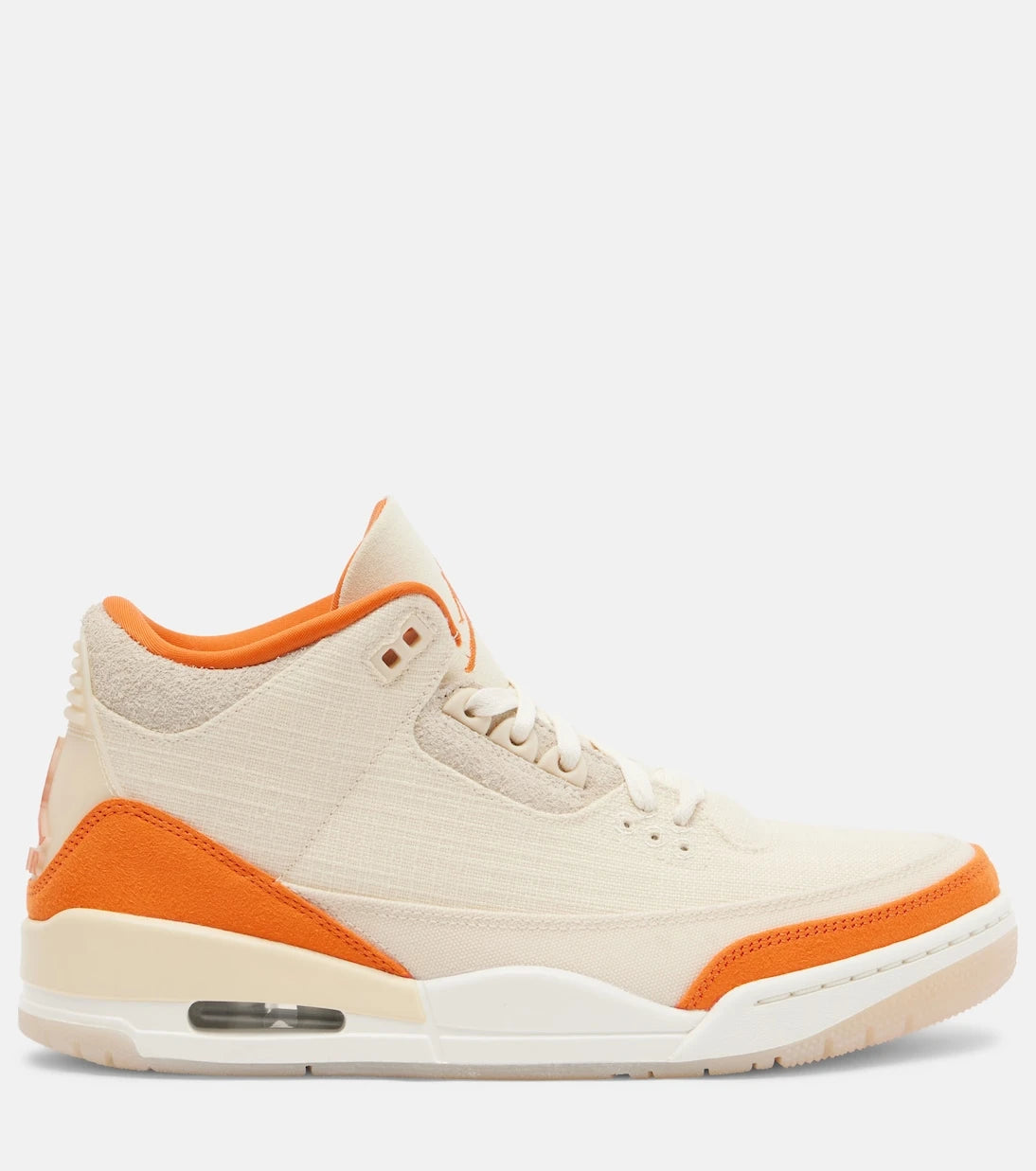 Nike - Air Jordan 3 Retro canvas sneakers